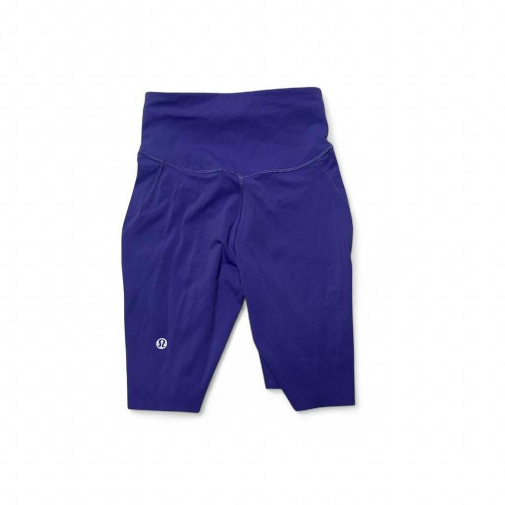 Lululemon Base Pace High Rise Short In Color Chared Indigo Size 0 - Picture 2 of 6